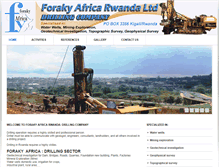 Tablet Screenshot of forakyafrica-drilling.com